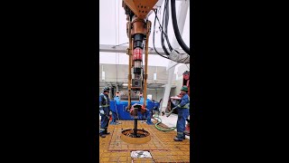 Drill Pipe Tripping Offshore Rig rig offshore drilling oil tripping [upl. by Gavrah]