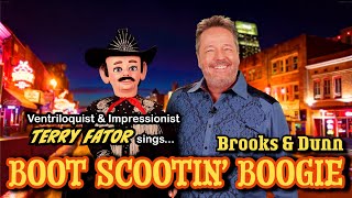 SO GOOD Ventriloquist amp Impressionist Terry Fator sings Brooks amp Dunn quotBoot Scootin Boogiequot [upl. by Altheta]