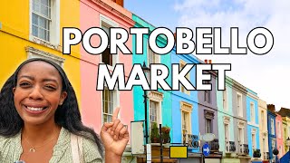 Portobello Market Guide  Top Tips  Hidden Gems  Notting Hill London [upl. by Suciram675]