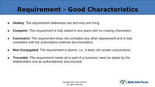 Software Testing Requirement Analysis [upl. by Lull171]