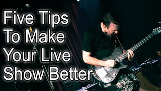 How To Be A Live Performer People Want To See [upl. by Eecram]