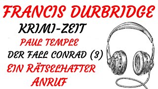 KRIMI Hörspiel  Francis Durbridge  Paul Temple  DER FALL CONRAD  Teil 36 1959  TEASER [upl. by Googins]