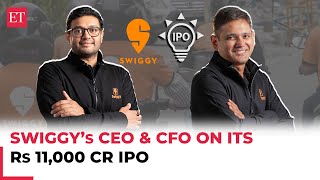 ‘We have multidecadal growth ahead’ Swiggys top brass on IPO plans [upl. by Amikat]