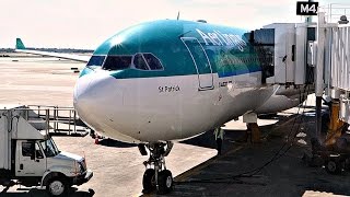 Flight Report  Aer Lingus Airbus A330 Economy Class Dublin To Chicago [upl. by Amalle]