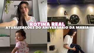 Acordando as 5h da manhã minha rotina da manhã alimentação academia rotina com bebê [upl. by Renate]