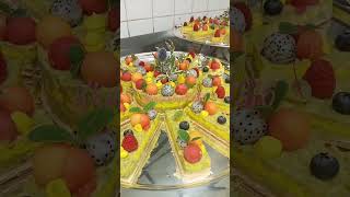 avocado mango platter foodplating chef bangladesh [upl. by Lammond252]