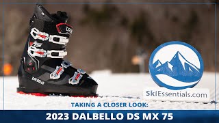 2023 Dalbello DS MX 75 Ski Boots Short Review with SkiEssentialscom [upl. by Greeley]