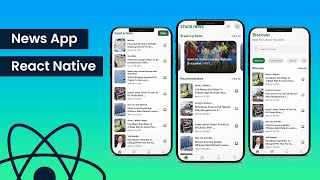 Build a News App  React Native and Expo Projects  React Native for Beginner 2024 [upl. by Erdnassac]