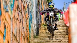 Urban Mountain Bike Racing In the Streets of Valparaíso [upl. by Lonna887]