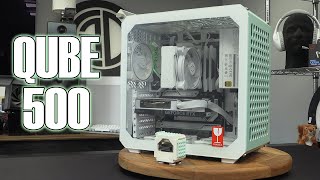 Coolermaster Qube 500 Review and Build Guide [upl. by Esyle]