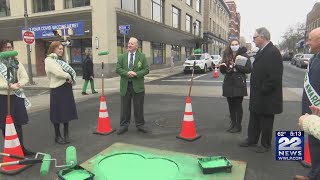 Holyoke Chamber kicks off St Patrick’s parade celebrations [upl. by Ahsetal]