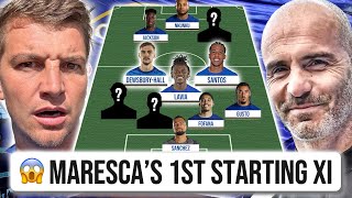 ENZO MARESCAS FIRST CHELSEA STARTING XI IS [upl. by Andreana]