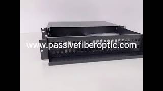 Drawer Sliding Type 19 inch Fiber Optic Patch Panel ODF [upl. by Jamie]