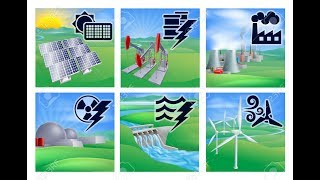 Types of Power Plants and how they Produce Electricity  Electrical Energy [upl. by Rosen994]