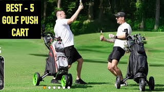 Top 5 Best Golf Push Cart in 2025 [upl. by Blynn260]