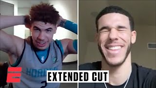 A conversation with LaMelo and Lonzo Ball Extended Cut  NBA on ESPN [upl. by Cleodel]