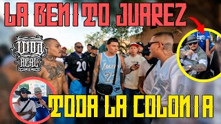 Me dieron un fierrazo🔥VIDA REAL EP 100 Visitando La benito juarez barrio p3liroso [upl. by Steen]