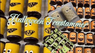 🎃🎃Halloween Træstammer 🎃🎃 Halloween cakes 🎃👻 [upl. by Marijo793]