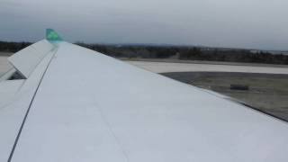 Aer Lingus Heavy Landing in WashingtonDulles March 30th 2011 [upl. by Akla]