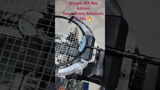 Mizuno JPX Rev Edition berkolaborasi dengan senar Yonex Aerosonic tension 31 Lbs 🔥badmintonlovers [upl. by Sulrac]