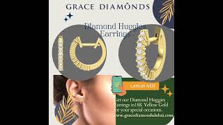 Diamond Huggies Earrings from Grace Diamonds [upl. by Tsenre]