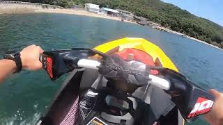 SEADOO SPARK TRIXX 2UP MAX SPEED [upl. by Eicyal]