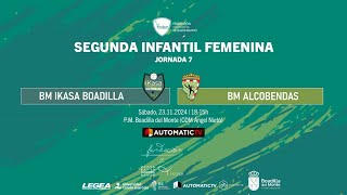 2425  2IF  BM IKASA BOADILLA vs BM ALCOBENDAS [upl. by Benge]