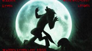 Warren Zevon Werewolves of London Song Live 1988 [upl. by Vivyan492]