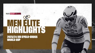 Hulst  Men Elite Highlights  202324 UCI Cyclocross World Cup [upl. by Congdon376]