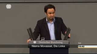 Niema Movassat DIE LINKE Schluss mit blutigen Rohstoffen [upl. by Aldwon]