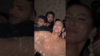 3 Bigg Boss Winners Munawar Faruqui Elvish Yadav amp Sana Makbul DANCING At Diwali Party  dance [upl. by Okikuy827]