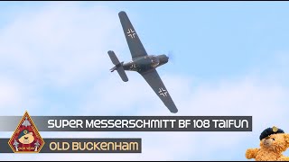 LUFTWAFFES SINGLE ENGINE SPORTS LIASON TOURING AIRCRAFT MESSERSCHMITT BF 108 TAIFUN • OLD BUCKENHAM [upl. by Garlanda296]