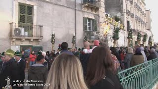 🎦▶ in diretta da Siracusa 3a parte “La festa di Santa Lucia” 13 Dicembre 2024 [upl. by Zacks]