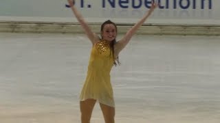 Mariah BELL Nebelhorn Trophy 2019 Exhibition [upl. by Enihpad876]