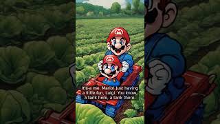 Mario destroys Luigis cabbage farm for the last time 💣 [upl. by Frances]