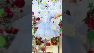 Gorgeous blue tuxedo mixed bags wholesale tuxedos princessdress fashion wholesale supplier [upl. by Oahc]