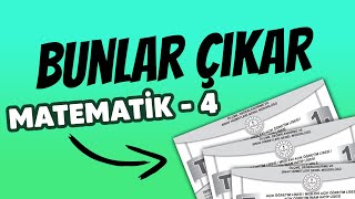 Açık Lise Matematik 4 Sınavlarında Her Dönem Gelen Sorular  İkinci Dereceden Denklemler [upl. by Eninotna]