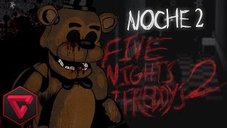 FIVE NIGHTS AT FREDDYS 2 NOCHE 2  SCREAMERS DE INFARTO  iTownGamePlay Night 2 [upl. by Armitage]