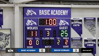 Basic vs Bishop Gorman  Varsity Volleyball  September 25 2024 [upl. by Tabitha]