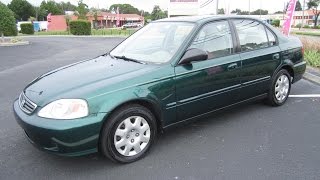 SOLD 2000 Honda Civic VP One Owner Meticulous Motors Inc Florida For Sale [upl. by Rosena172]