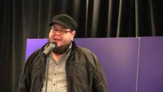 Shane Koyczan Performs New Poem [upl. by Jun]