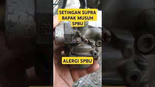 CARA SETTING KARBU STANDAR SUPRA BAPAK AWET BENSIN MUSUH SPBU suprabapak karburator astreagrand [upl. by Acirret]