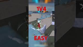 1V4 BIZONE EASILY PLAY WITH ME UID 7018009053 viralshorts [upl. by Ahsinnod]