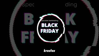 Black Friday Bespaar groot Kortingscode BLACKKF24 [upl. by Ennasus]