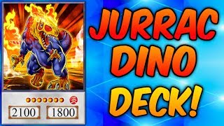 How to use a JURRAC DINOSAUR DECK Yugioh Roleplay Deck Learning [upl. by Haela]