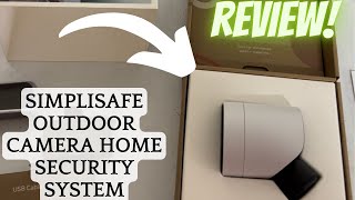 Secure Your Home with SimpliSafe 7 Piece Wireless Outdoor Camera Home Security System  Review [upl. by Leonteen]