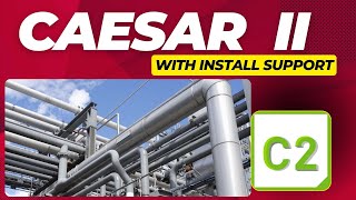 How to Install CAESAR Pipe Stress Analysis Installation Guide amp Tutorial  Get Support [upl. by Harrat]