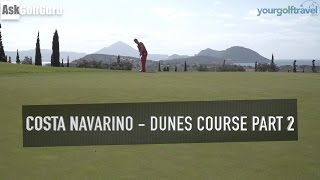 Costa Navarino  Dunes Course Part 2 [upl. by Niltiak]