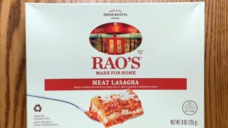 FROZEN FRIDAY  RAOs Lasagna  Taste Test amp Review  JKMCraveTV [upl. by Ydissahc]