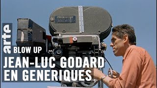 Les Génériques de JeanLuc Godard  Blow Up  ARTE [upl. by Avuha304]